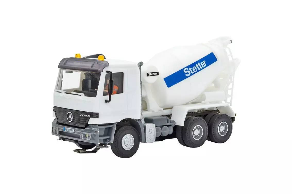 Viessmann 8031 - CarMotion Mercedes-Benz Betonmischer mit Rundumleuchten H0 1:87