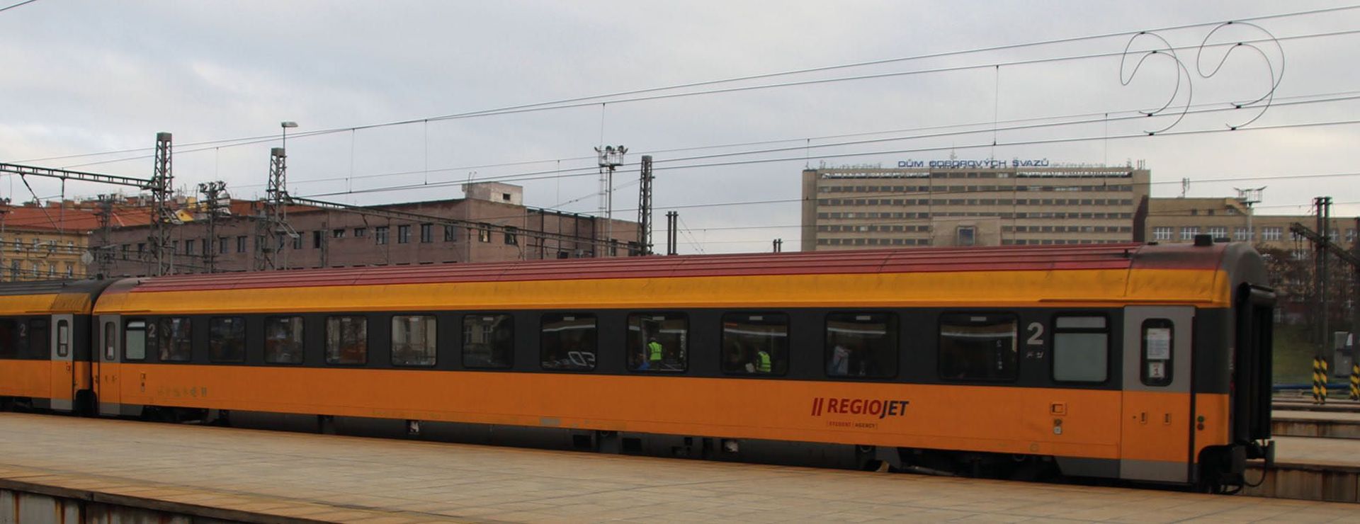 Tillig 13557 - Reisezugwagen RegioJet Ep.VI 2.Kl. Bmz TT 1:120