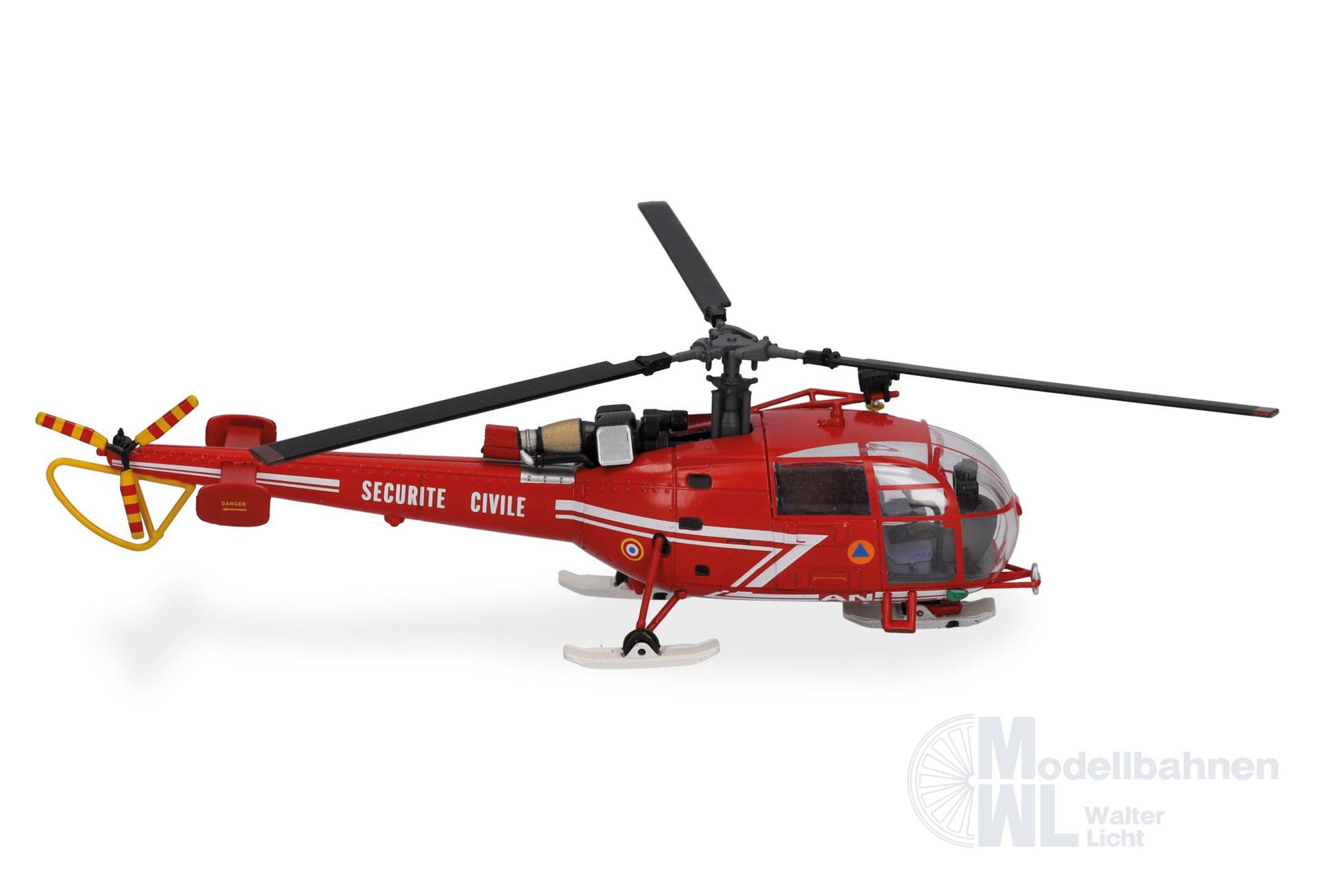 Herpa 580847 - Alouette III Sécurité Civile 1:72