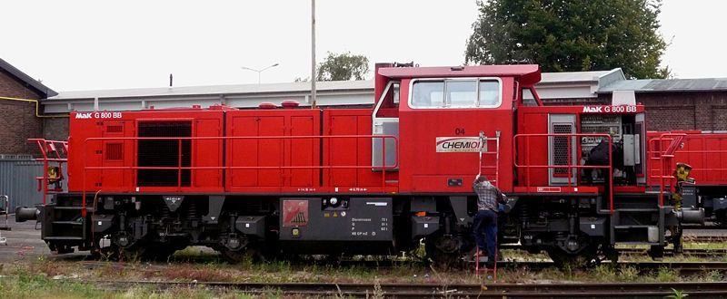 Jägerndorfer Modellbahn 10762 - Diesellok MaK G800 BB Chemion Ep.VI H0/WS Sound