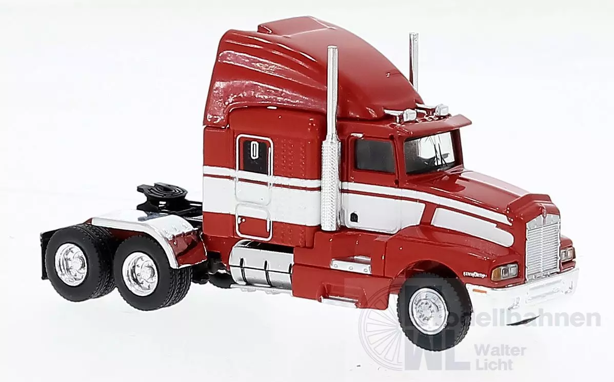 Brekina 85926 - Kenworth T600 rot/weiß H0 1:87