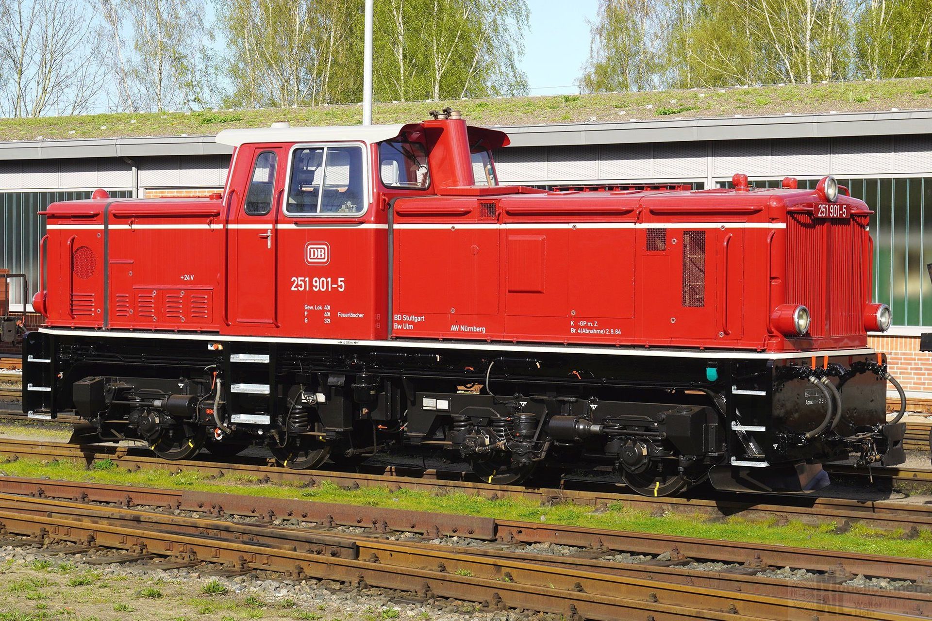 Bemo 1001852 - DIesellok BR 251 901 RüBB Ep.VI H0e