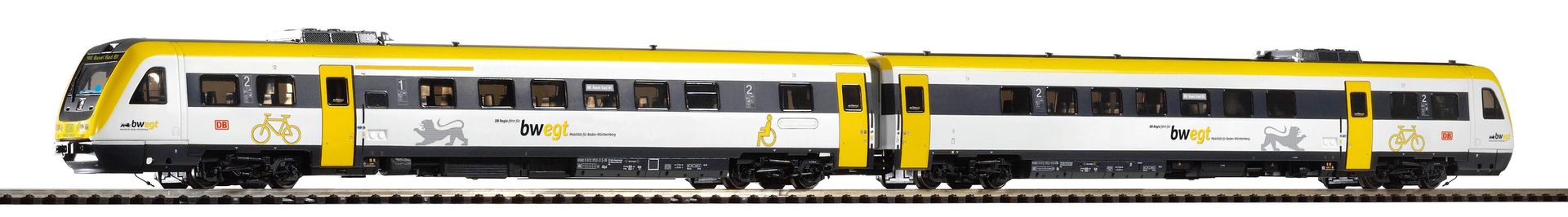 Piko 52007 - Triebwagen BR 612 DB Ep.VI bwegt H0/GL