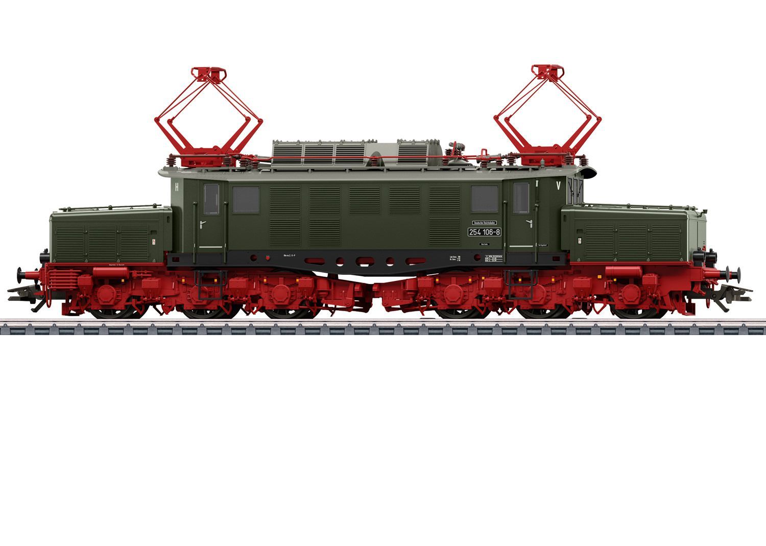 Märklin 39991 - E-Lok BR 254 DR Ep.IV H0/WS Sound