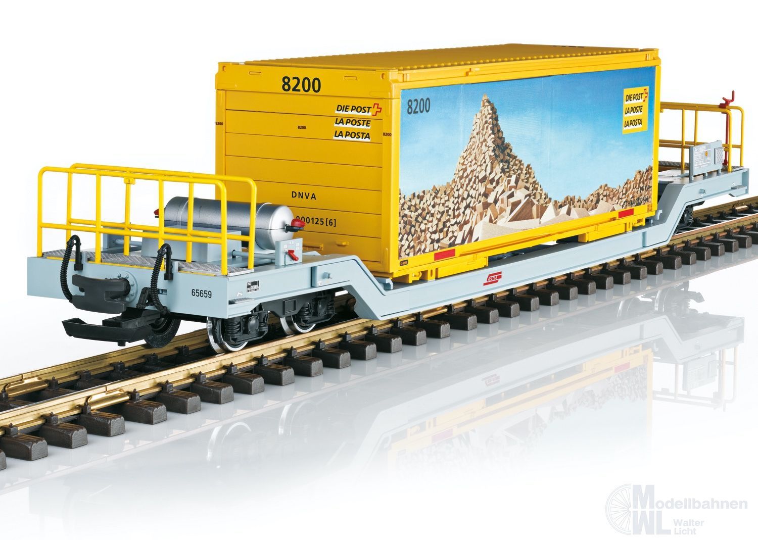 LGB 45925 - Containerwagen RhB Ep.VI Spur G 1:22,5