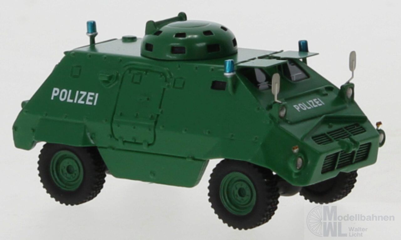 BoS-Models 87830 - Thyssen UR-416 Polizei grün 1975 Polizei (D)  H0 1:87