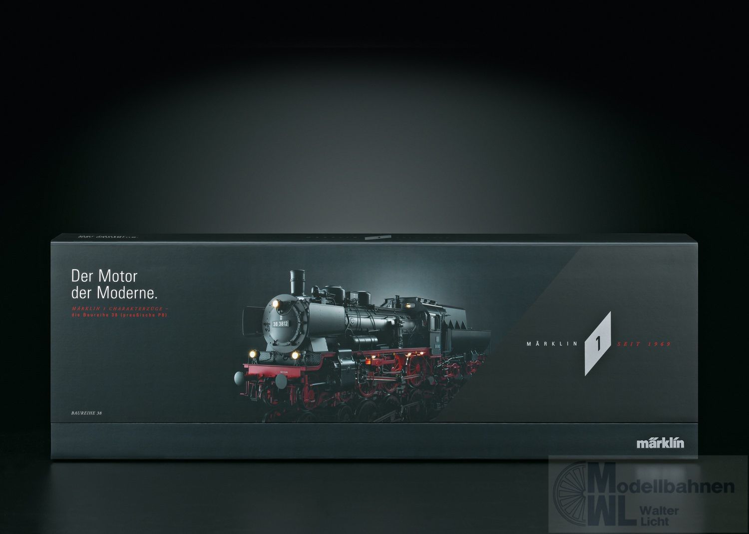 Märklin 241063 - Präsentationsvitrine BR 38 u.a. Spur 1