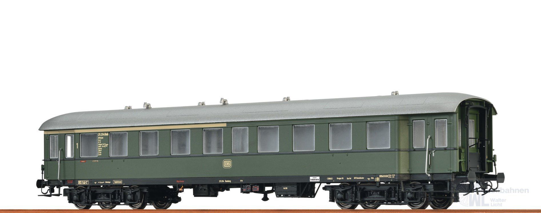 Brawa 46189 - Eilzugwagen APw4yse DB Ep.III H0/GL