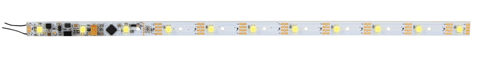 Viessmann 5077 - Waggon Innenbeleuchtung 11 LED´s warmweiß mit Funktionsdecoder H0 1:87