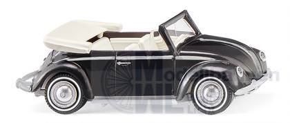 Wiking 079406 - VW Käfer 1200 Cabrio - schwarz H0 1:87