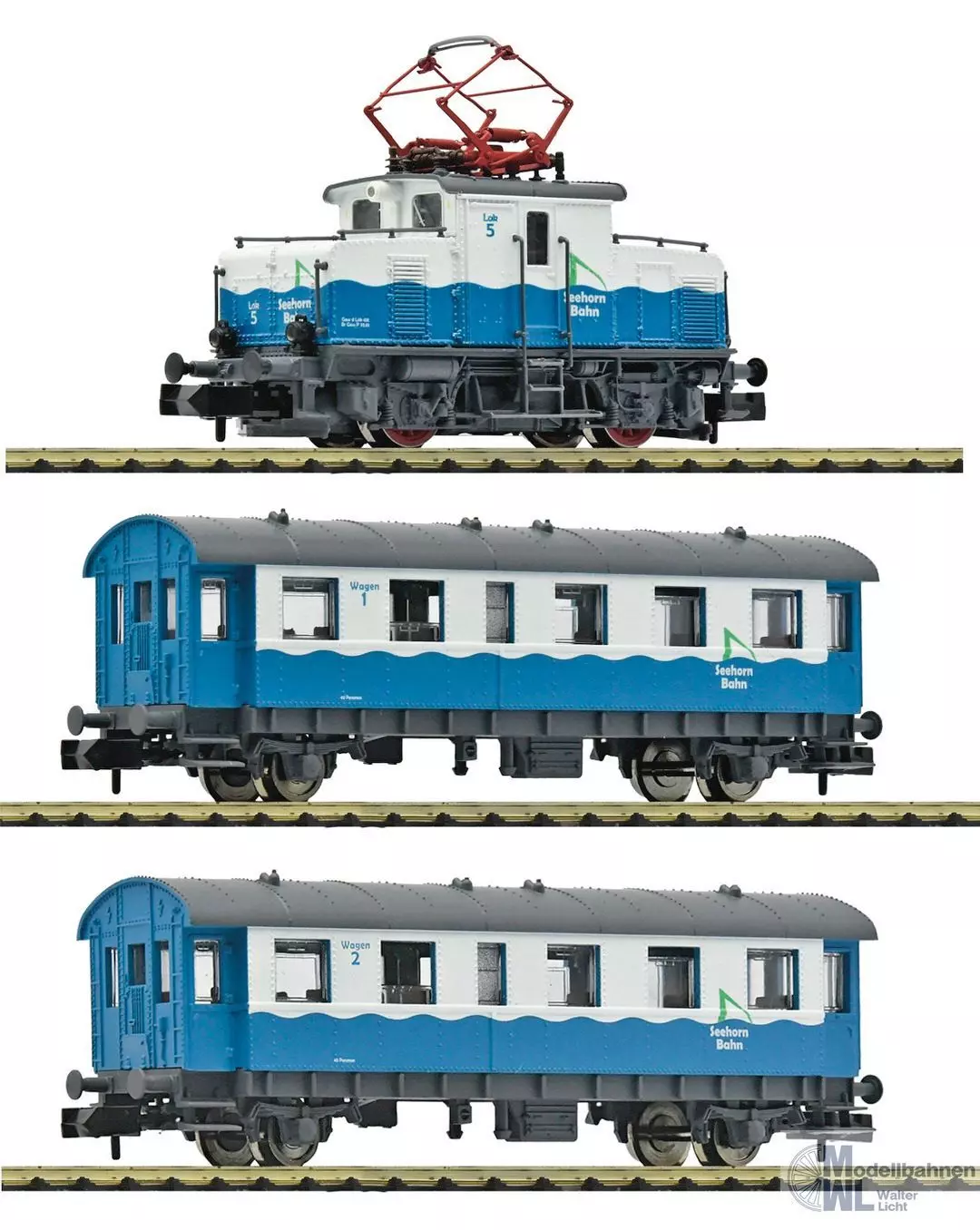 Fleischmann 5570001 - Zugset Zahnradbahn Seehorn 3.tlg. N 1:160 Digital