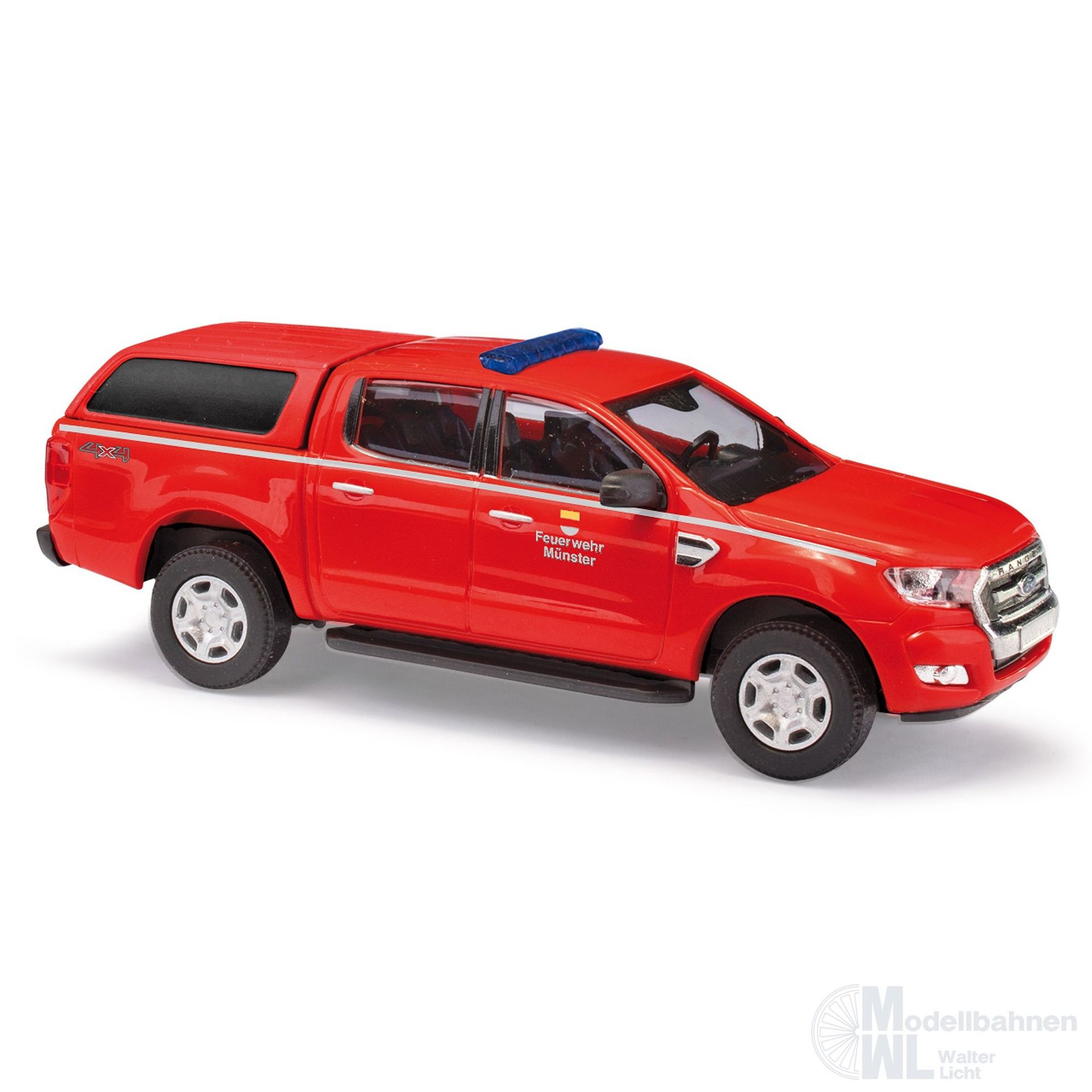 Busch 52845 - Ford Ranger mit Hardtop Feuerwehr Münster H0 1:87