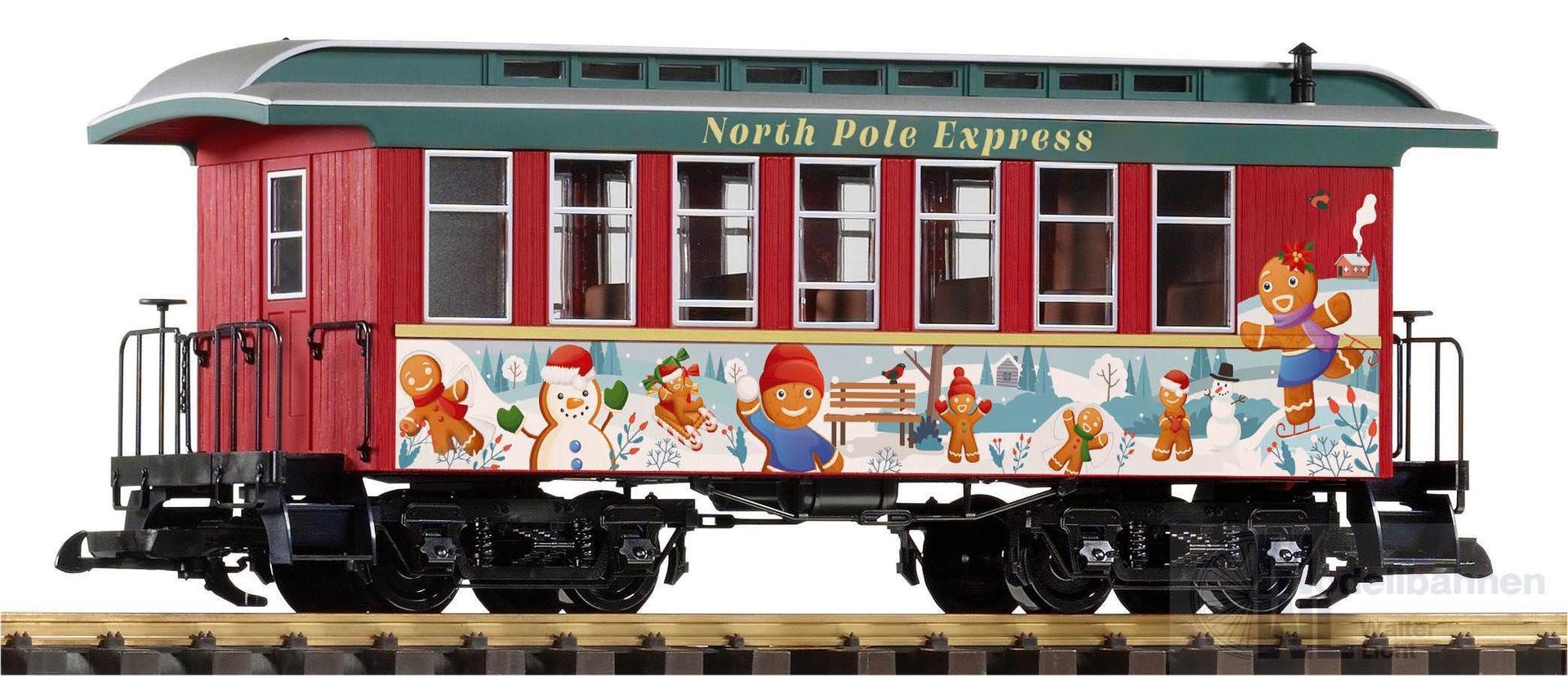 Piko 38669 - Personenwagen North Pole Express (Wg.Nr. 1) Spur G 1:22,5