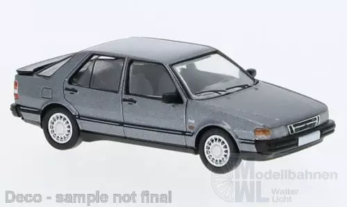 PCX-Models 870189 - Saab 9000 CC metallic dunkelgrau 1985  H0 1:87