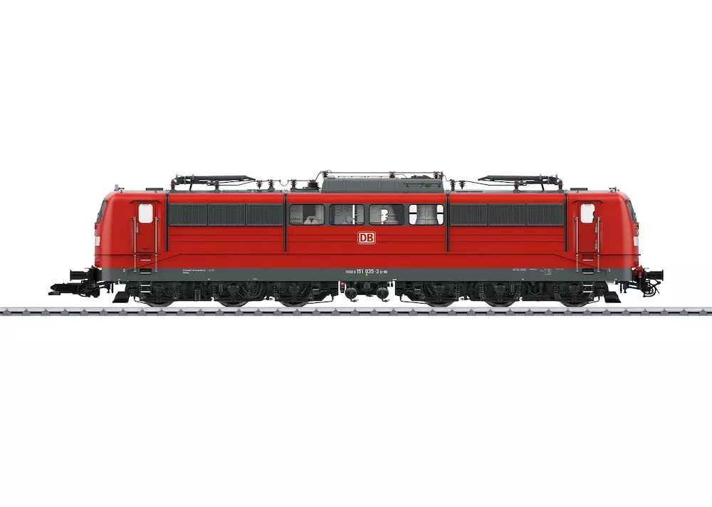 Märklin 55256 - E-Lok BR 151 035-3 DB Ep.VI verkehrsrot Spur 1