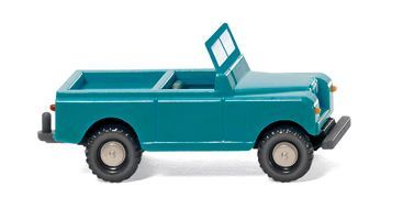 Wiking 092301 - Land Rover helltürkis-cremebeige N 1:160