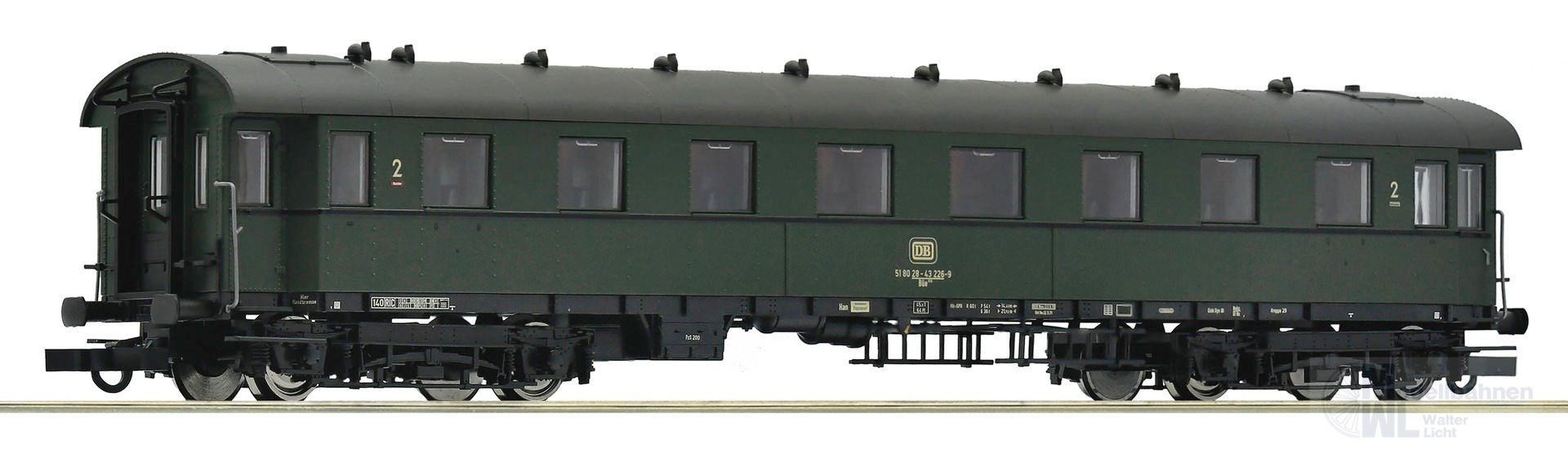 Roco 74867 - Schnellzugwagen DB Ep.IV 2.KL. H0/GL