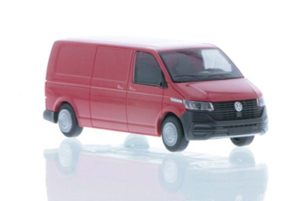 Rietze 11621 - Volkswagen T6.1 LR Kasten FD kirschrot H0 1:87