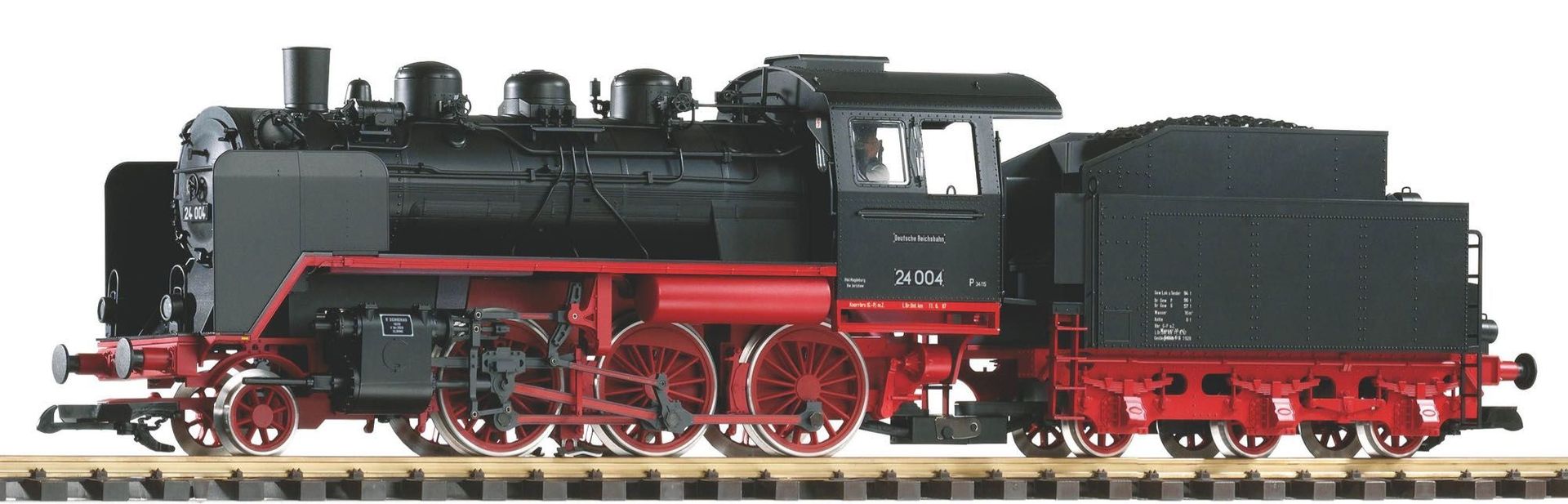 Piko 37222 - Dampflok BR 24 DR Ep.III Spur G 1:22,5