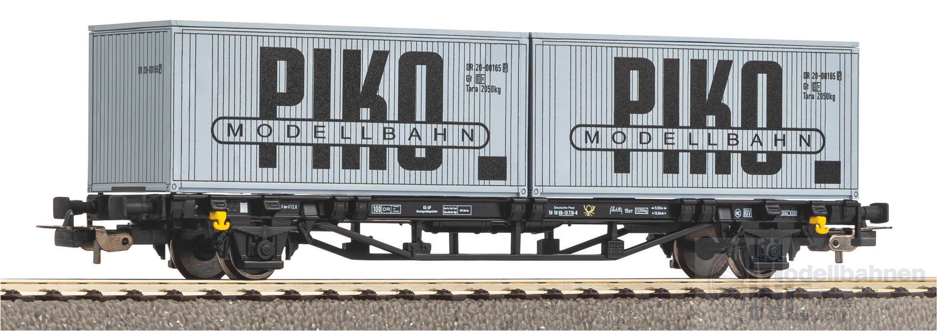 Piko 27709 - Containertragwagen DR Ep.IV VEB Piko H0/GL