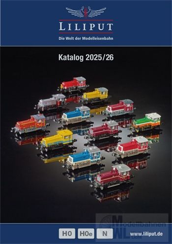 Liliput 20250 - Liliput-Katalog 2025/26 (H0, H0e, N) Deutsch