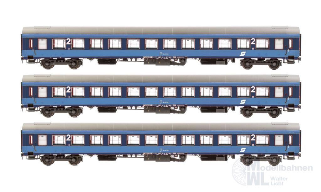 Jägerndorfer Modellbahn 61400 - Liegewagen ÖBB Ep.IV UIC-X 3.tlg. N 1:160