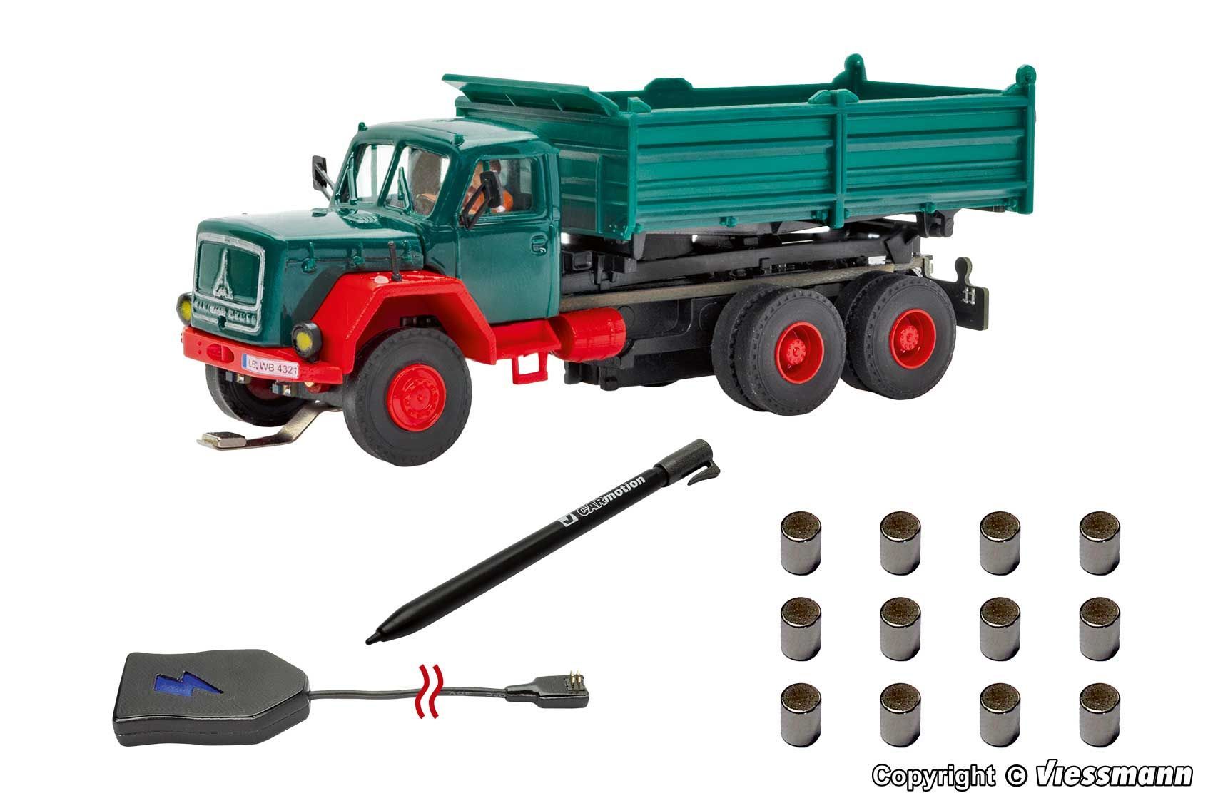 Viessmann 8002 - CarMotion Basis Startset Magirus Deutz Muldenkipper H0 1:87