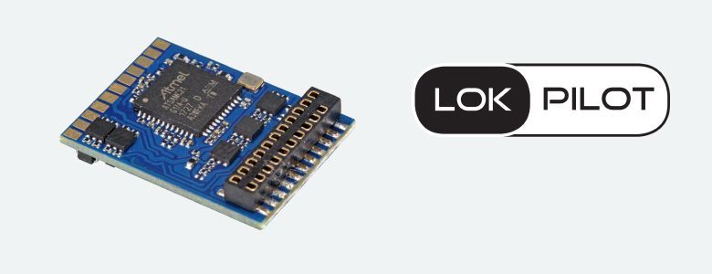 ESU 59620 - LokPilot 5 DCC 8-pin NEM652 Spurweite H0/0