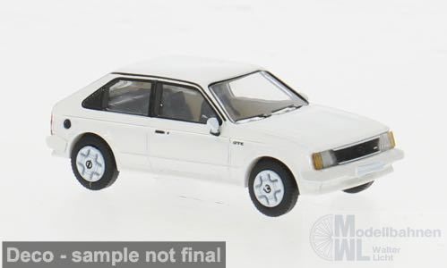 PCX-Models 870736 - Opel Kadett D GTE weiss H0 1:87