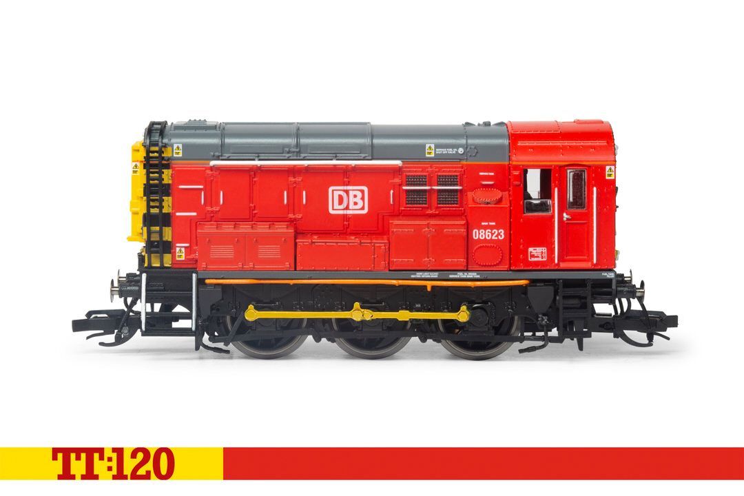 HORNBY TT TT3002M - Diesellok Class 08 0-6-0 08623 DB Schenker TT 1:120