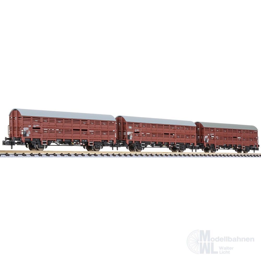 Liliput 260141 - Verschlagwagen Set DB Ep.IV 3.tlg. N 1:160