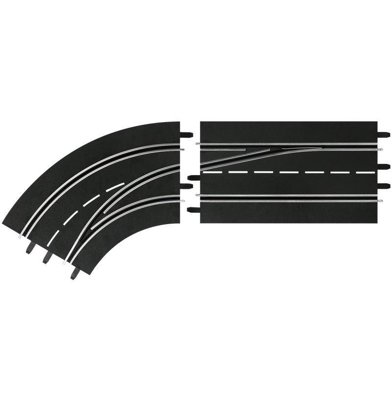 Carrera 30363 - Spurwechselkurve links aussen nach innen Digital 124/132