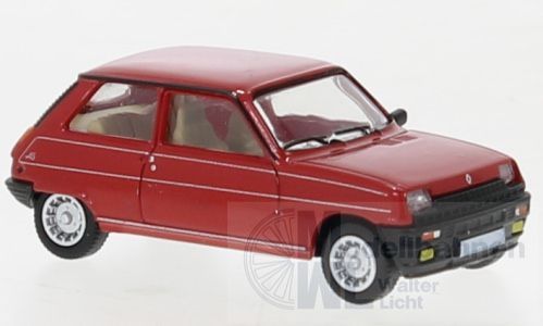 PCX-Models 870510 - Renault 5 Alpine rot 1980 H0 1:87