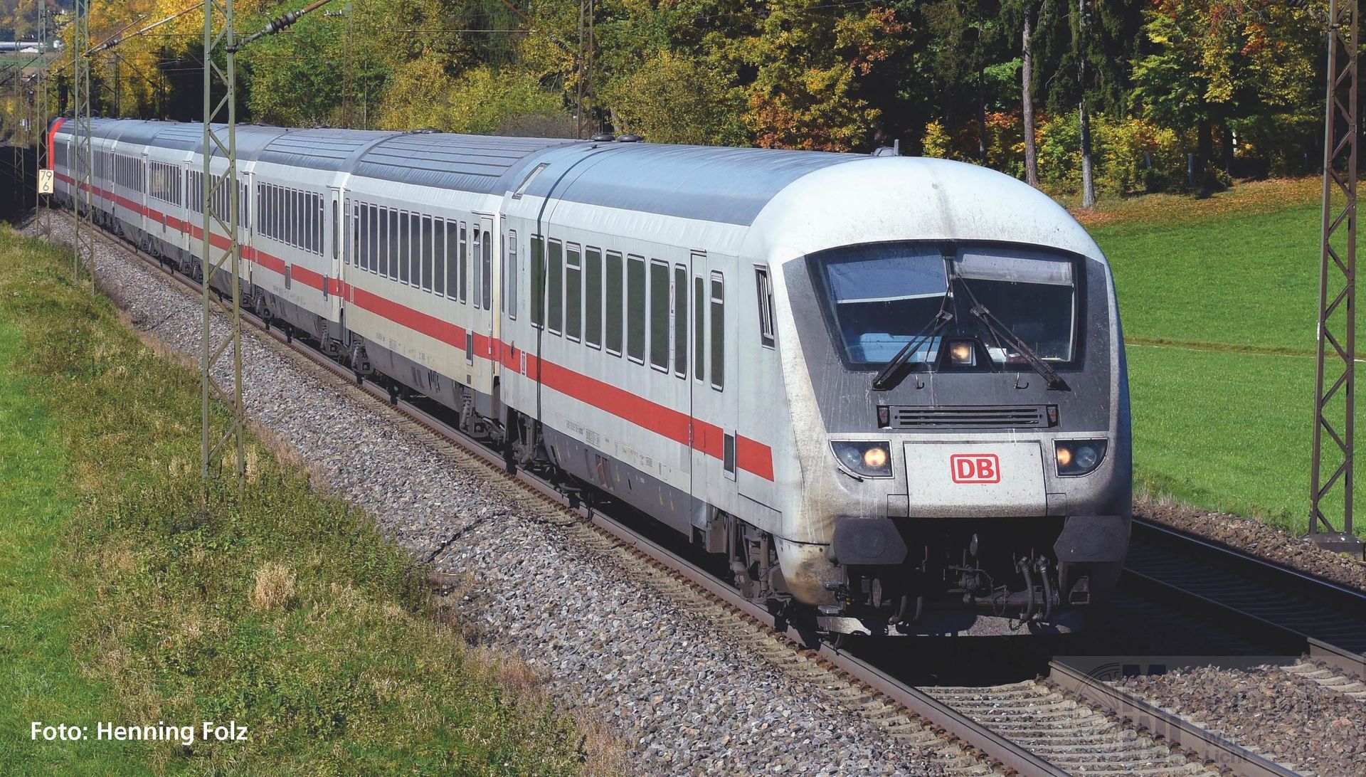 Piko 37676 - Steuerwagen DB Ep.VI IC 2.Kl. SPUR G 1:22,5