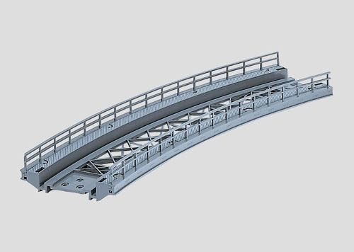 Märklin 7569 - Rampenstück gebogen R 424,6mm 30° Grad H0 1:87