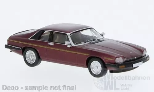 PCX-Models 870329 - Jaguar XJ-S metallic dunkelrot 1981  H0 1:87