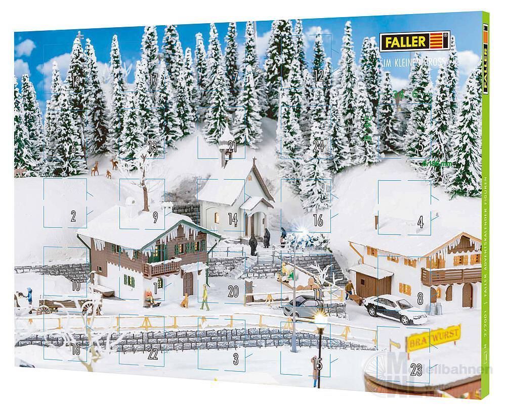 Faller 272001 - FALLER Adventskalender Figuren N 1:160