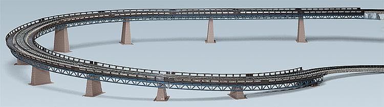 Faller 120471 - Auf- Und Abfahrt Kpl. H0 1:87